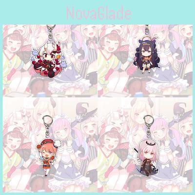 Изысканный акриловый брелок-подвеска Hololive Vtuber с красивыми дизайнами персонажей для коллекционеров