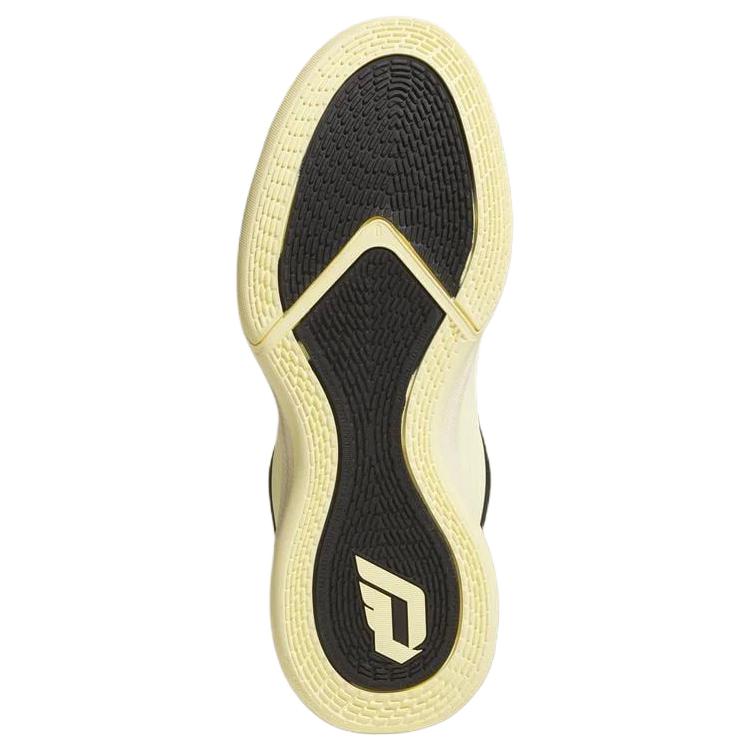 adidas Кроссовки Dame X Butter для мужчин кремовые почти желтые основные черные JP8634