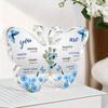 Clear Acrylic Butterfly Ornament Butterfly Table Sign Home Office Bookshelf Desktop Decoration Women Friends Mom