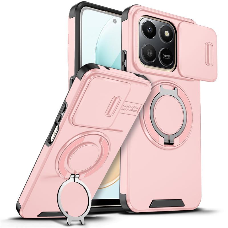 Для Honor 400 Smart 5G X7D X8D Защитная крышка-броня с защитой объектива камеры-слайдера Funda Для Honor X5C Plus Защитные бамперы военного класса Чехол с кольцом