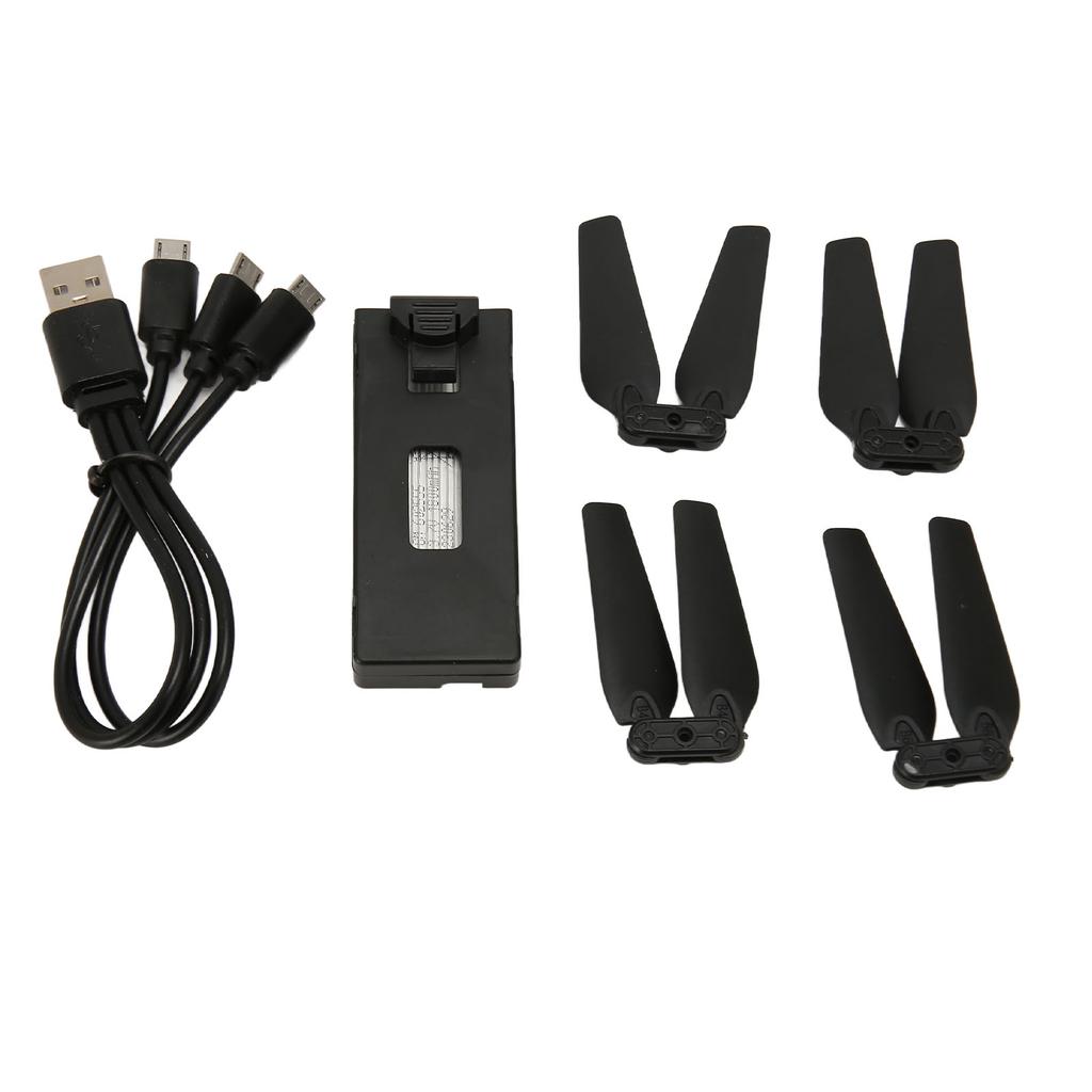 3 шт. 3,7 В 1800 мАч Аккумулятор для дрона Подключи и играй Аккумулятор для RC БПЛА с лопастями пропеллеров для E88 E88PRO E525 E99 E99PRO P1 K3