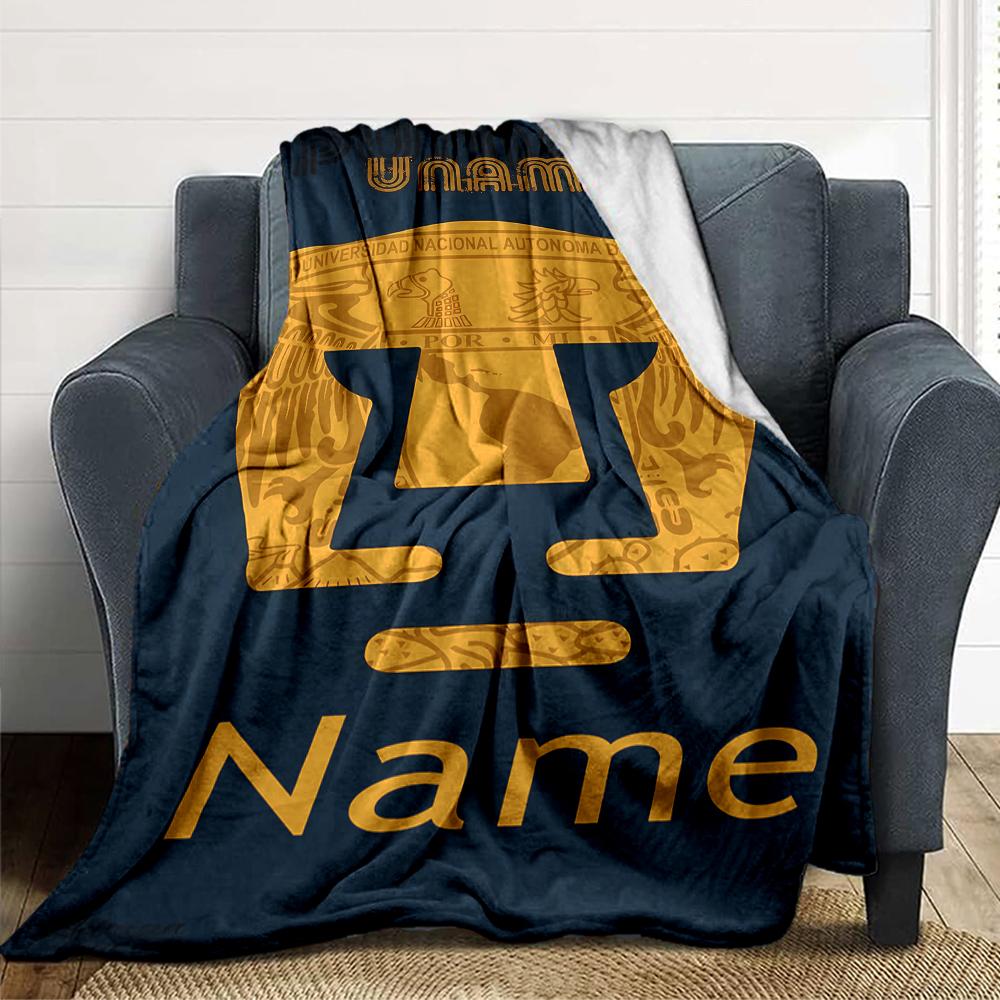 Custom Name Club America Eagles Party Blanket For Couch Bed Plush Cozy Fuzzy Blanket Super Soft Warm Blankets For Fall And Winter 0916227