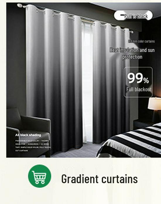 Плотные светонепроницаемые шторы с теплоизоляцией для спальни или балкона, дизайн с кулиской