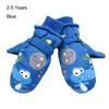 Non-slip Windproof Fleece Lined Skating Gloves Children Mittens Toddler Kids Mittens Snow Mittens
