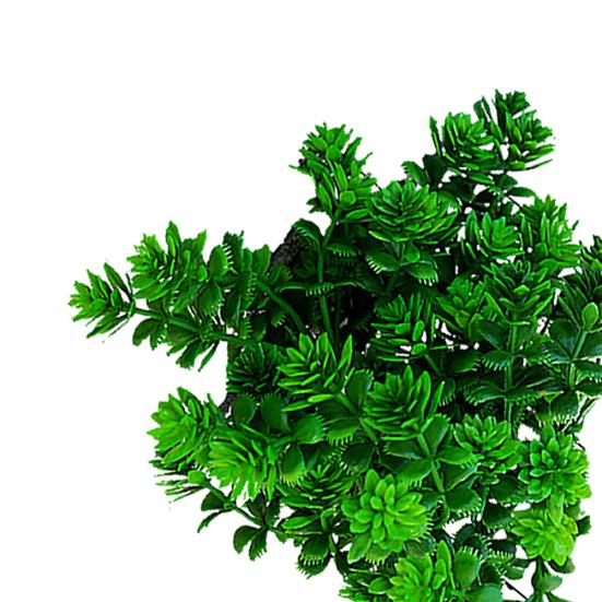 1шт искусственная трава 7 ветвей садовый декор DIY цветочная композиция поддельные растения