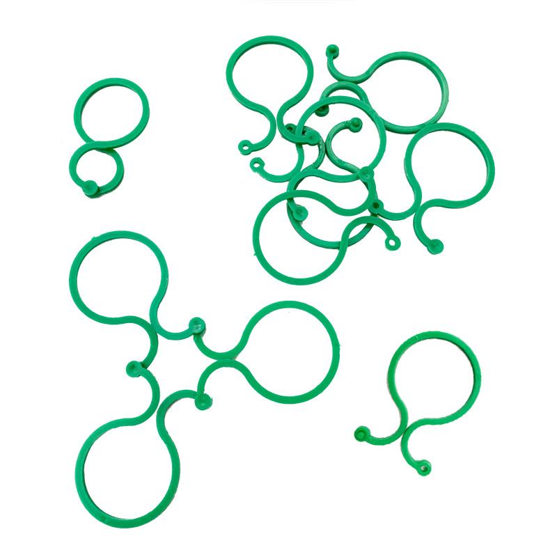 S/L садовые зажимы для обвязки виноградной лозы, набор из пряжек, держатель для колец, подставка для томатного сада, инструмент для декора сада, 10-50 шт.