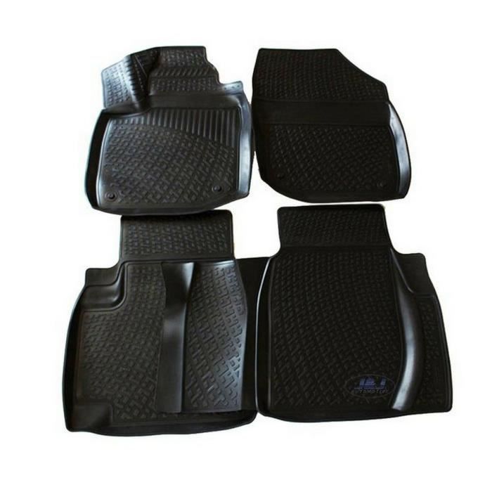 J&J AUTOMOTIVE | Tapis De Sol En Caoutchouc 3D Exclusive Pour Honda Civic 5P. Berlina 2012-2016