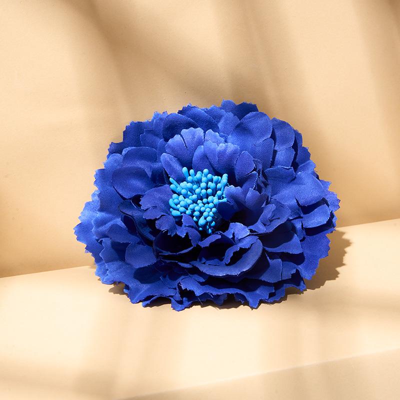 1 шт. брошь-булавка свадебный корсаж пляжный головной убор искусственный праздничный цветок пиона соломенная шляпа аксессуары заколка для волос