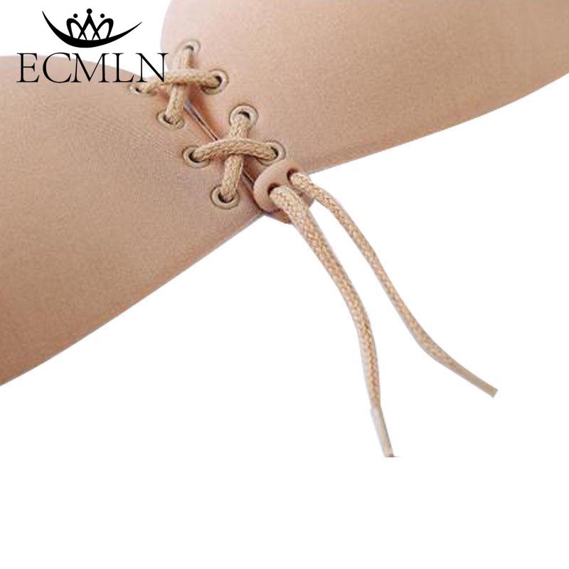 Бесшовный ленточный бюстгальтерСиликоновый самоклеящийся гель с открытой спиной без бретелек Волшебная палочка Невидимый бюстгальтер пуш-ап