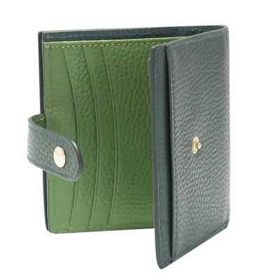HAKATA NO MORI LEATHER Двухскладной Натуральная Мини Популярный Скимминг Монет Легкий Без Сгибания Компактный Кошелек Женский Кошелек, Кожа, Кошелек, Коробчатый