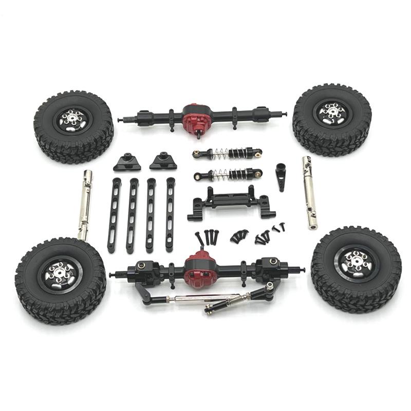 Mangniu MN82 Remote Control Car Metal Upgrade Kit for Parts Replacement
