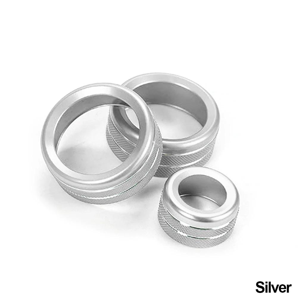 Ручка кондиционера, кнопка регулировки громкости звука, круглая декоративная накладка на кольцо для BMW 1 2 3 3GT 4 серии X1(С кнопкой АВТО)