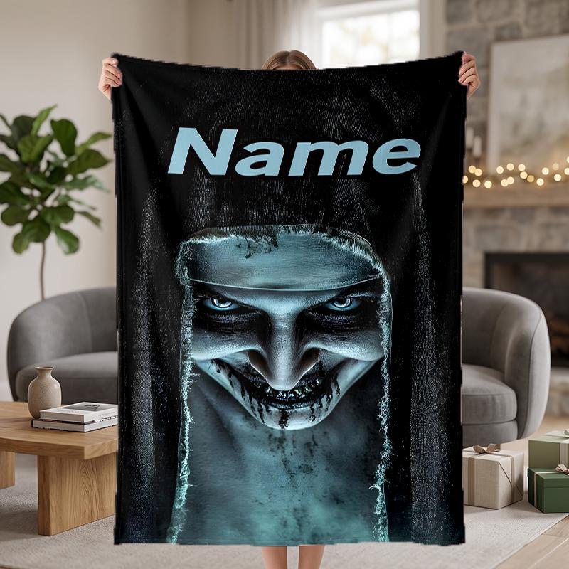 The NUN Custom Flannel Blankets Soft Warm Cozy Throws for Home Decor Holiday Gifts