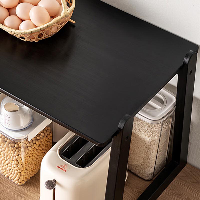 2-ярусный бамбуковый органайзер для кухонной столешницы