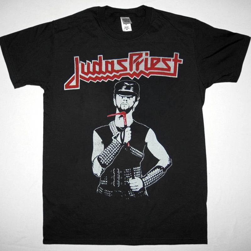 Judas Priest Band Heavy Metal Black T-Shirt