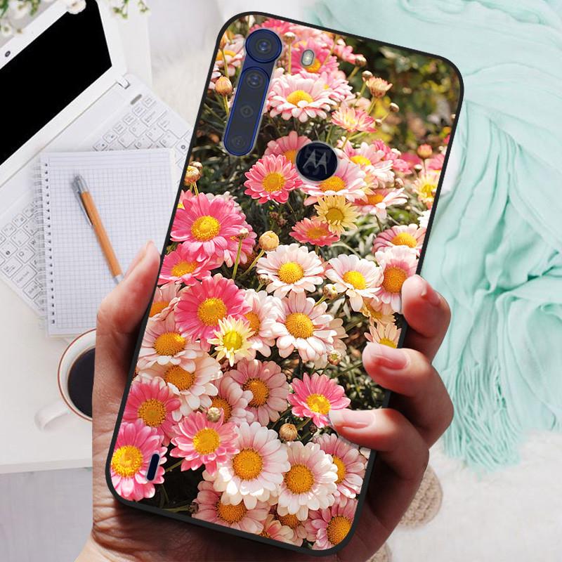 Чехол для Motorola One Fusion Черный бампер Мягкий силиконовый чехол Для Moto One Fusion Plus Чехлы для телефонов OneFusion Fusion+ Funda Shell