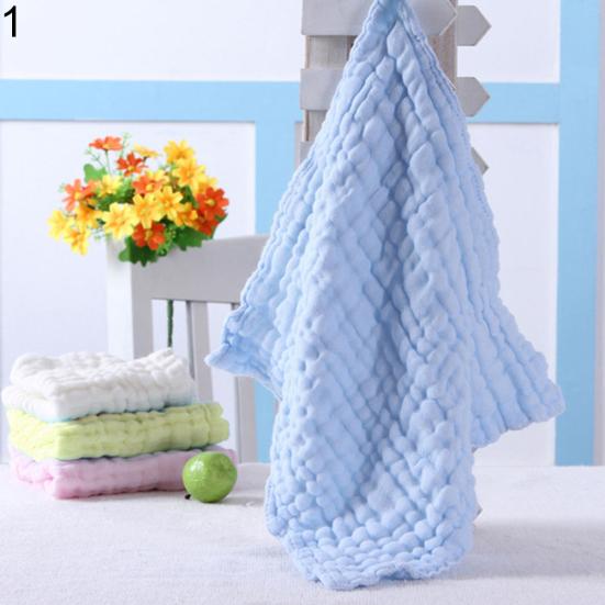 Soft Cotton Baby Infant Newborn Bathing Towel Washcloth Feeding Wipe Cloth