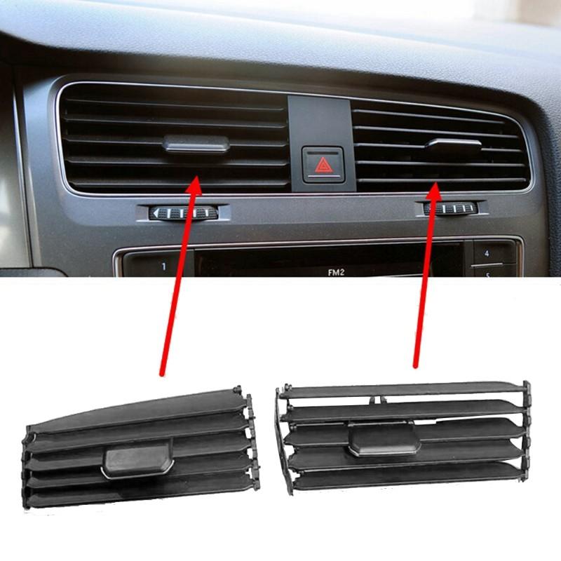Для VW Golf 7 7.5 GTI MK7 MK7.5 2013-2020 Аксессуары Решетка центрального воздуховода на панели приборов