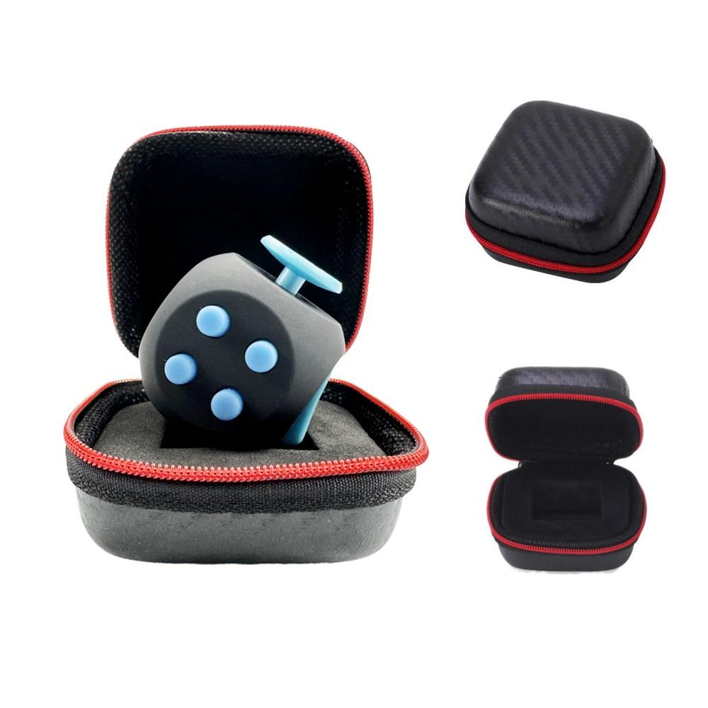 Игрушка Фиджет Куб, EDC Игрушки для Фиджетинга, Игрушки для Снятия Стресса, Сенсорная Игрушка Антистресс для Взрослых, Детей, Аутизм, СДВГ 6 Сторон