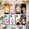 M-Марин К-Китагава Мой Макияж D-Дорогой Чехол для Телефона Для iPhone 17pro,16,15,14,13,12,11 Plus,Pro Max,XS,Мягкий Силиконовый Черный Чехол