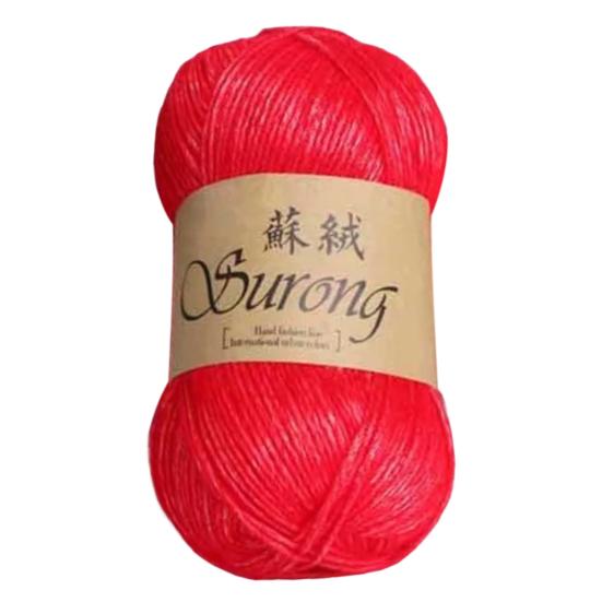 1 рулон 100 г шикарной мягкой моющейся шерстяной пряжи для ручного вязания толстыми нитками для вязания крючком для ежедневного использования