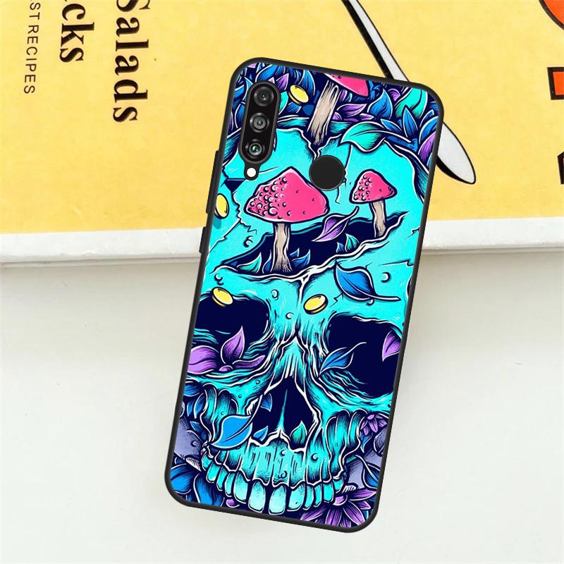 Чехол Дикий лесной гриб для Huawei Nova 12i 7i 8i 11i Y73 Y72 Y61 Y91 Y90 Y70 Y60 9 10 SE 11 Pro P30 P40 Lite