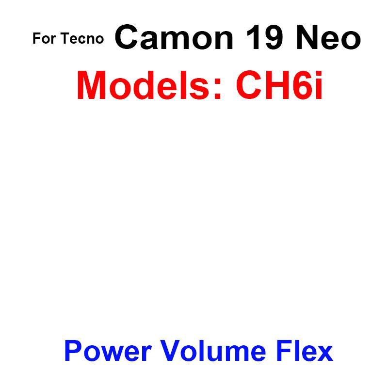 Шлейф громкости аудио для Tecno Camon 17 17P 18 18P 19 20 30 Pro Premier Neo Шлейф громкости Шлейф Ремонт