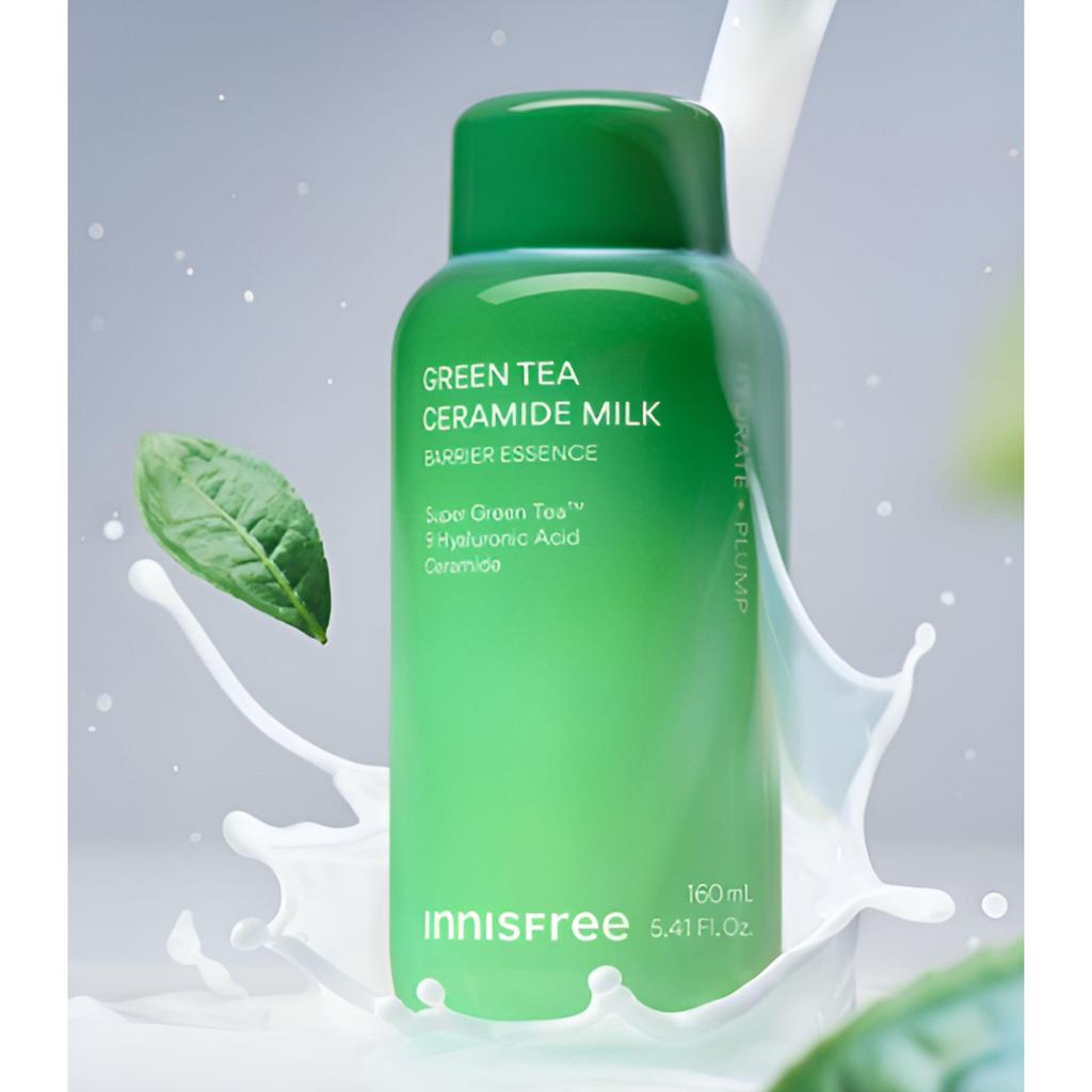 Innisfree Эссенция-молочко с керамидами зеленого чая 160 мл