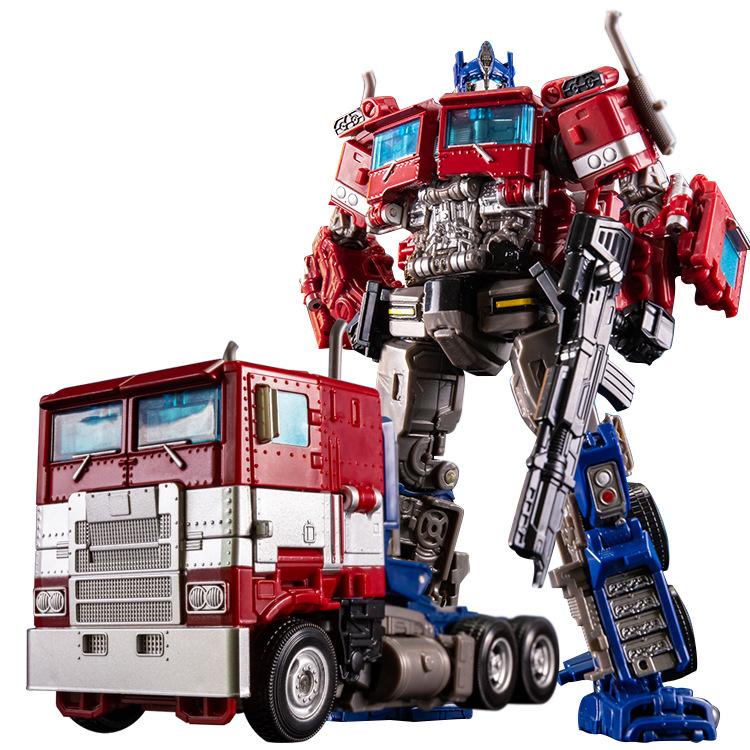 Non-Toxic Transformation Toys Robot Car Alloy Commander Optims Prima Action Figure Movie Series Children Birthday Gift