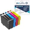 LCL Mug for Epson with IC Chip Remaining Amount Display Detection Function Packs 2 Black Cyan Magenta Compatible Ink Cartridge Compatible MUG-4CL