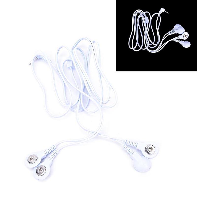 Физиотерапевтический инструмент, кнопки, кабель Массажный инструмент Соединительные провода