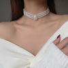 Multi-layer Pearl Pendant Jewelry Accessories Pearl Choker Fashion Retro Pearl Necklace  Women