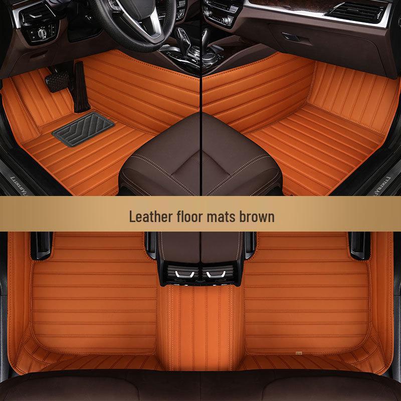 Honda CRV 24-Model Fully Enclosed Genuine Leather Floor Mats (10/22/16)