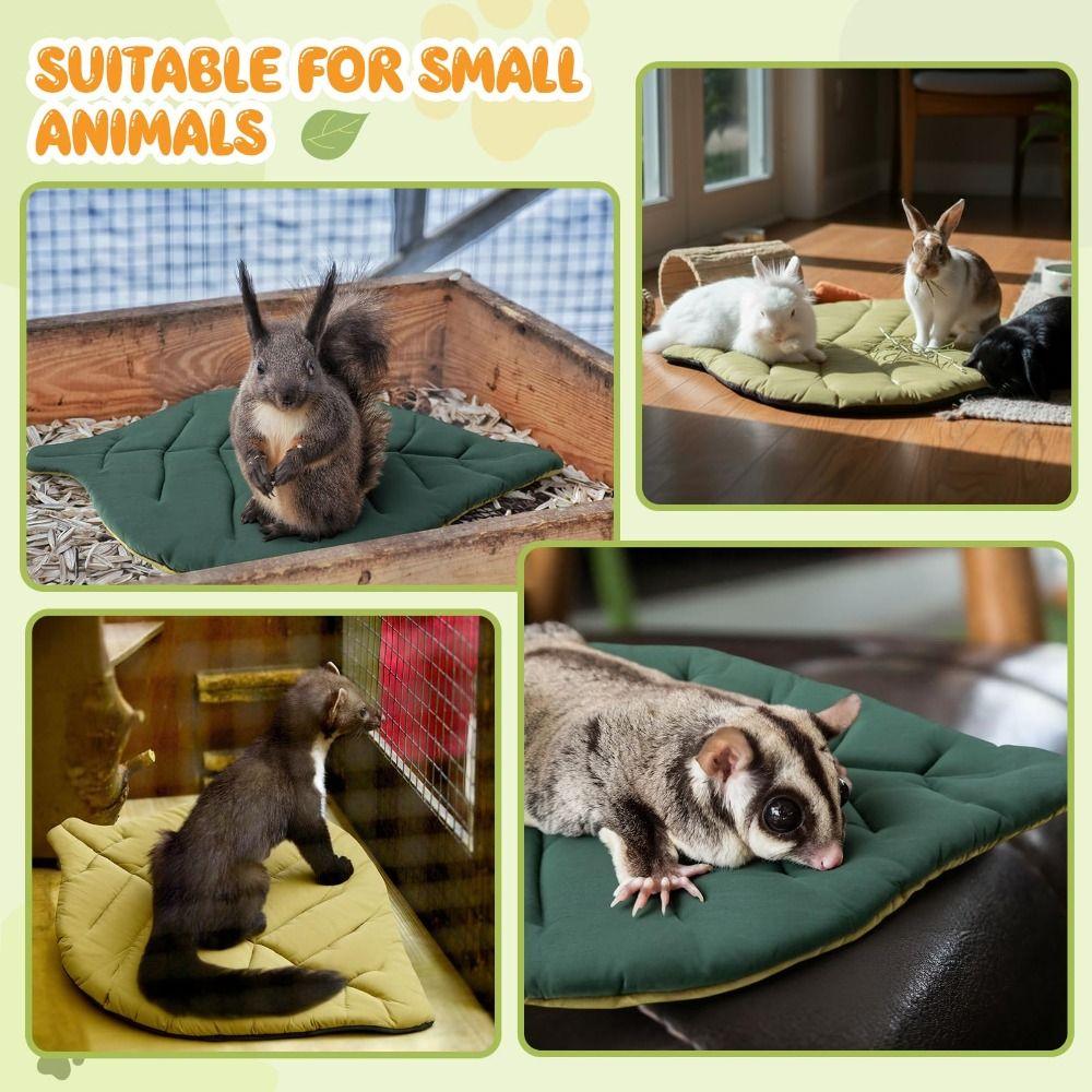Leaf Shaped Cat Nest Soft Cotton Seat Cushion New Pet Bed Pet Supplies