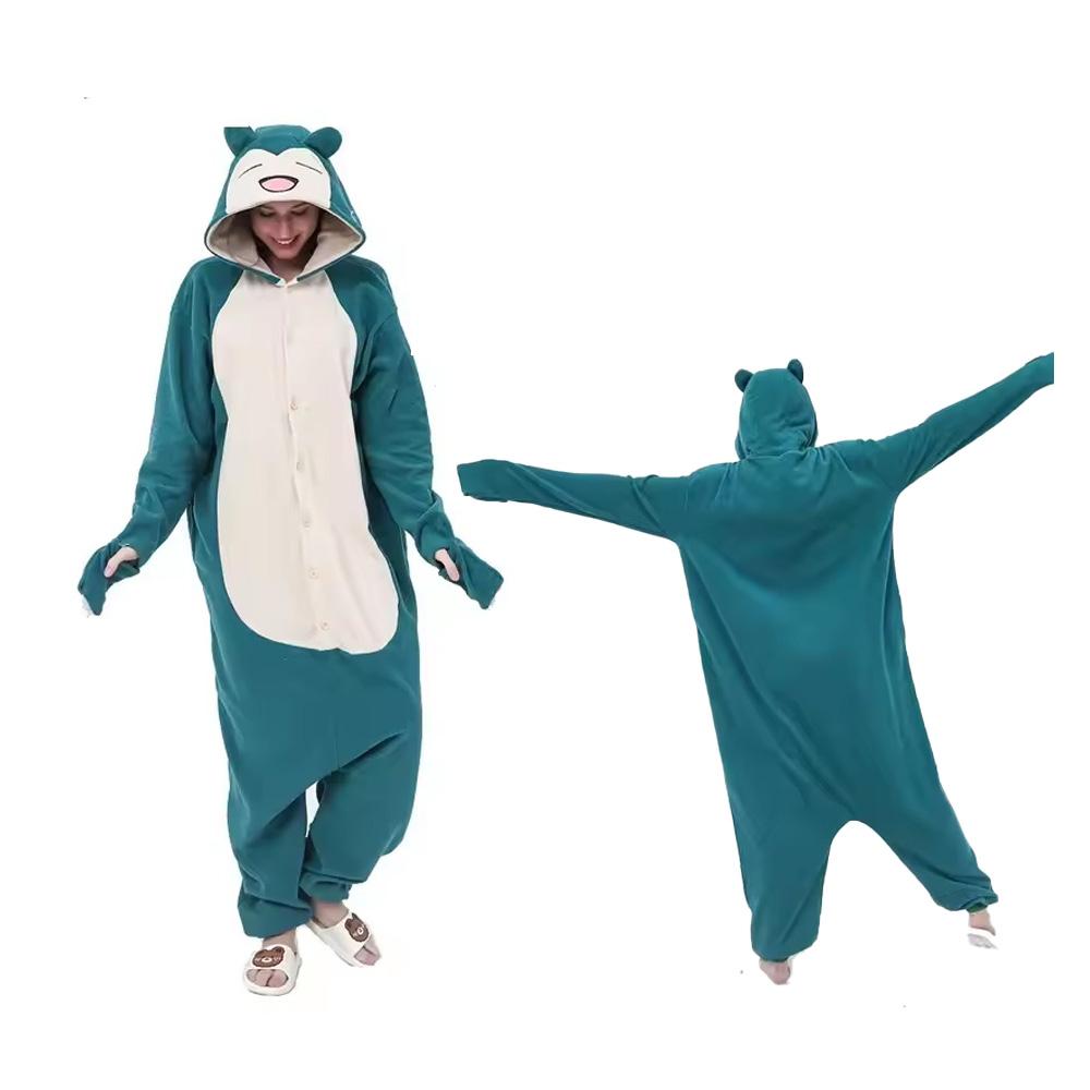 Cosplay Costume Men Women Kigurumis Anime Onesie Hallween Carnival Party Outfit Gengar Pikachu Funny Jumpsuit