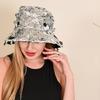 Casual Unisex Bucket Hat Versatiles Fisherman Hat Modern Bucket Sequins Hat for Music Event And Casual Wear