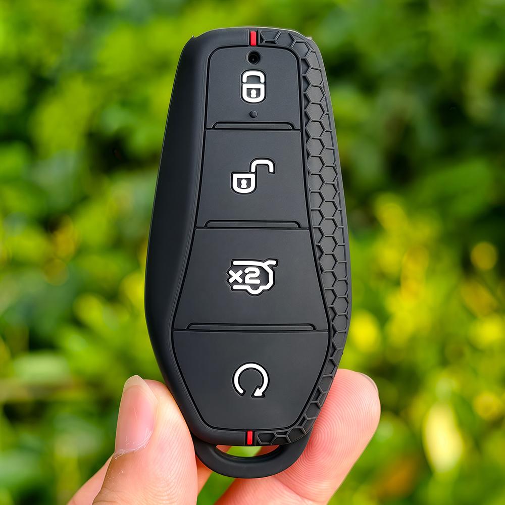 Силиконовый Держатель Чехол Брелок для Автомобильного Ключа Для Byd Atto 3 Han Ev Dolphin Song Pro Max Tang Dm Yuan Dolphin E2 Qin Plus