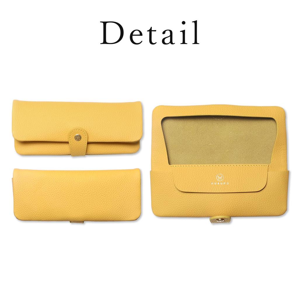 Large Capacity Slim and Elegant Pencil Case with Made of Genuine Leather for Men and Made in Saxophone Case [HUKURO] Tray, Women, Japan,