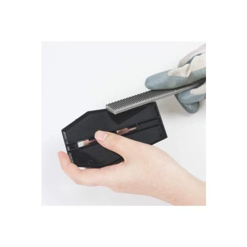 LIKENNY Woodworking File, Carpentry Tool, DIY Sanding Tool, for Roughing and Polishing, Flat, Coarse, Fine, and Medium Grit, 1 Piece (20cm X 2.2cm)