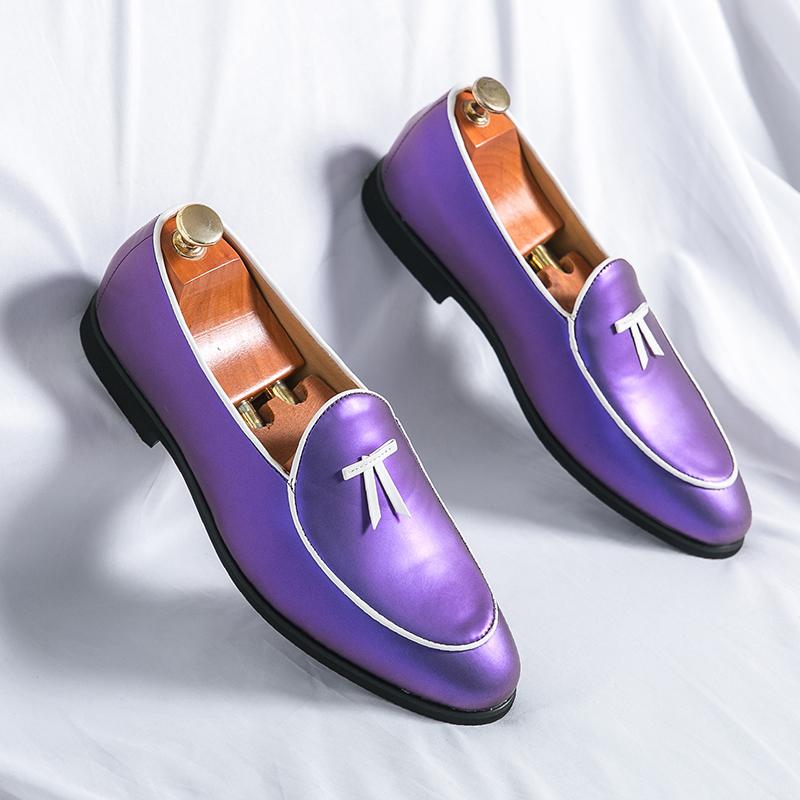 Luxury Designer Men's Bowtie Mirror Leather Casual Slip On Driving Shoes Formal Wedding Dress Homecoming Sapatos Tenis Masculino