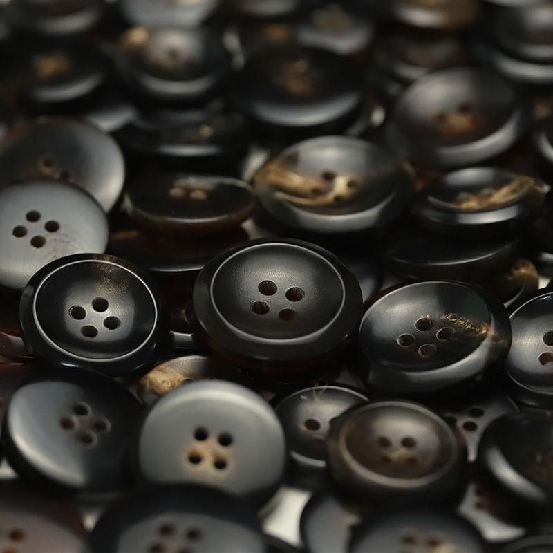 Блейзер на четырех пуговицах из натурального рога Мужская и женская одежда Пуговицы Высококачественное пальто Тренч Ювелирные аксессуары Пуговицы