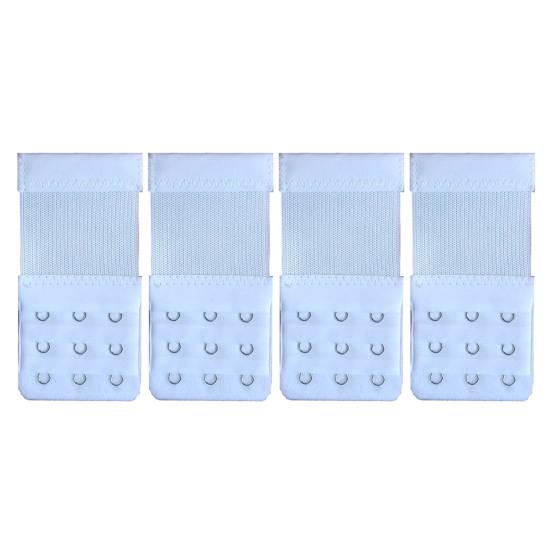 4 шт., удлинитель для бюстгальтера, недеформируемая многоразовая ткань, практичный многоцветный удлинитель для бюстгальтера для ухода за грудью