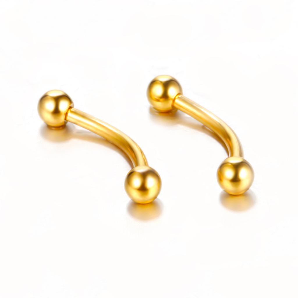 Simplicity Lip Labret Ring Clicker Piercings Tragus Nose Hoop Ear Stud Septum Surgical Steel Cartilage Seamless Body Jewelry Titanium Steel Sexy