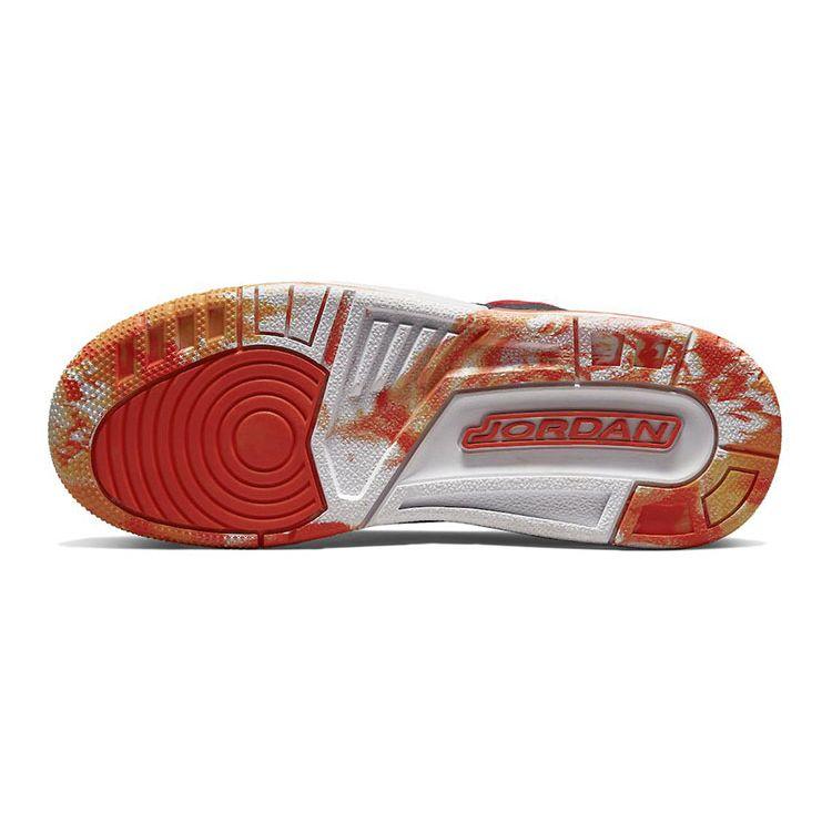 Кроссовки Air Jordan 3 Retro GS Kumquat Kids Black Team-Orange White 441140-088