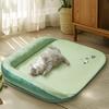 Кошачье гнездо весной и летом Прохладный коврик для домашних животных Кровать для собак Диван-кровать Коврик для сна Собачья будка Четыре сезона Универсальная будка для домашних животных