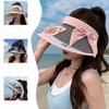 Summer UV Sun Hat Outdoor Sun Protection Space Hat New Style Hat with Electric Fan Hat for Women