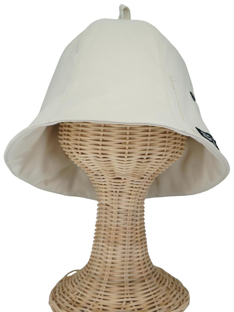 F Sauna Hat CORDURA Pocket Sauna Cap Sauna Goods Deep Plush Sauna Hat Water Repellent Quick Dry Lightweight Bell Shape Tulip Roryu Sauna Suit Outdoor