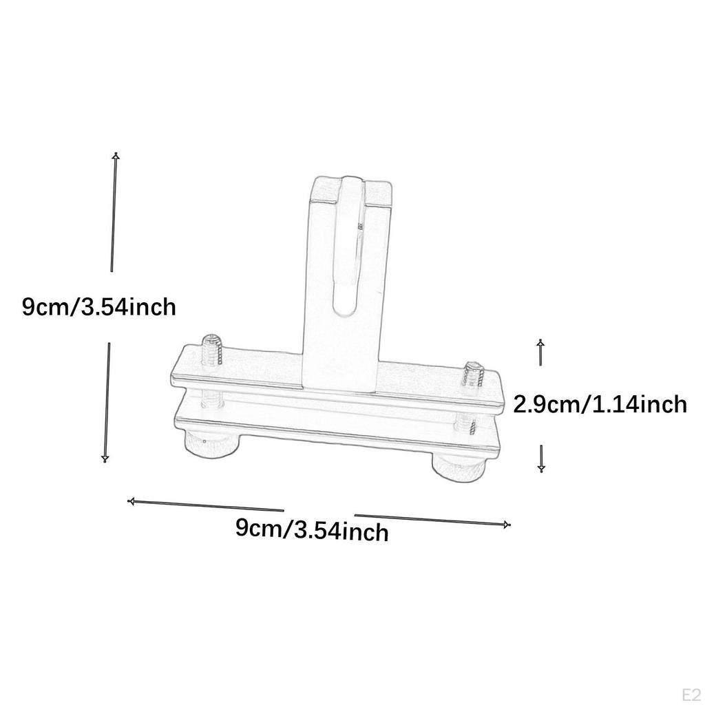 Violin Bridge Fitting Tool Metal Redressal Parts Sturdy Professional Holder Repair