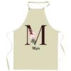 Tablier de cuisine - Myla Lettre - Coton épais - Impression DTG (France) - Liens ajustables