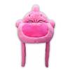 Demon Buo Majin Buu Fat Buo Cute Pink Black Furry Hat Children'S Birthday Christmas Halloween Girl Gift